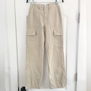 Zara Cargo Utility Pants tan - 2